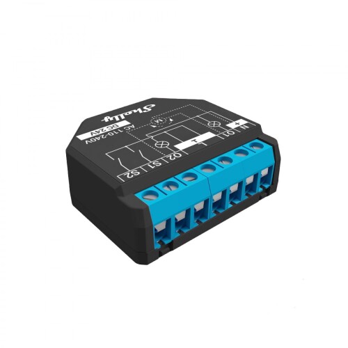 Shelly Plus 2PM - WLAN Schalter mit Messfunktion 2x10A