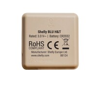 Shelly BLU H&T Bluetooth Sensor für Luftfeuchtigkeit und Temperatur | mocha